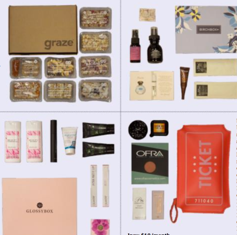 Unboxing monthly subscription boxes