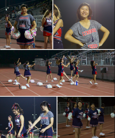 Cheerleading team welcomes special ed students