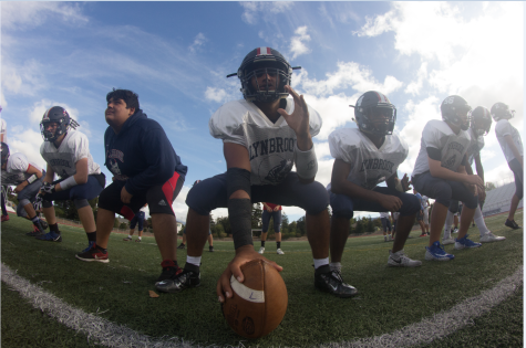 Football team perseveres despite injuries