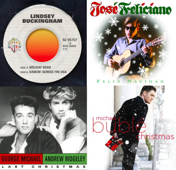 Christmas songs for the road