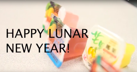 Students and Staff try Chinese Snacks