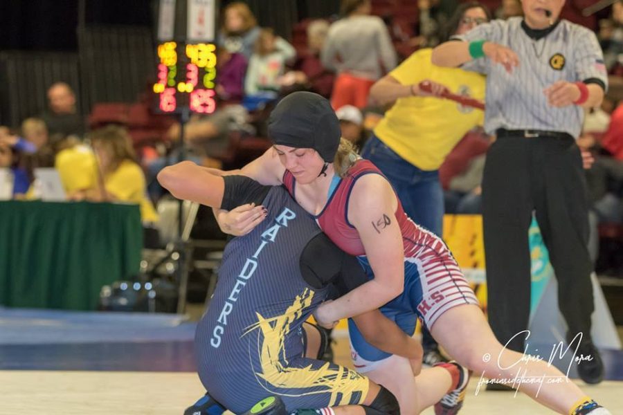 Kennedy Miedema: wrestling for more than just herself