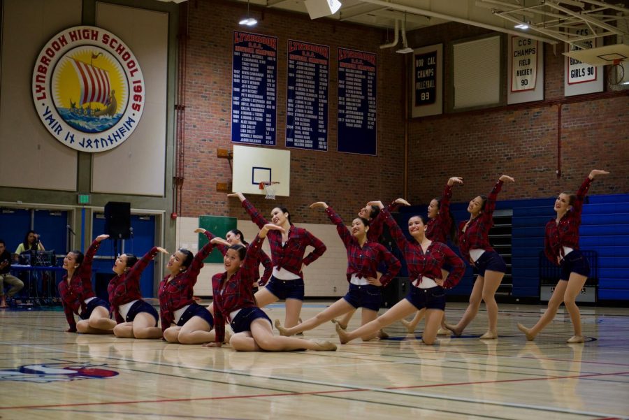 Students dance to the beat at the Valkyries Spring Show