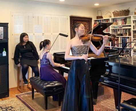 Students perform in wildfires benefit concert