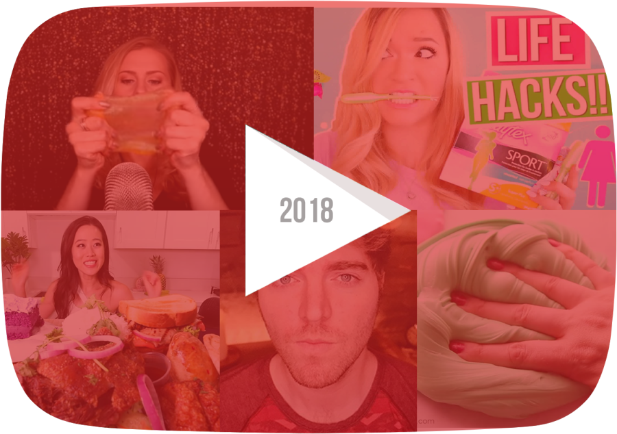 ASMR, slime, conspiracy theories and mukbangs were just a few of the many YouTube trends in 2018.