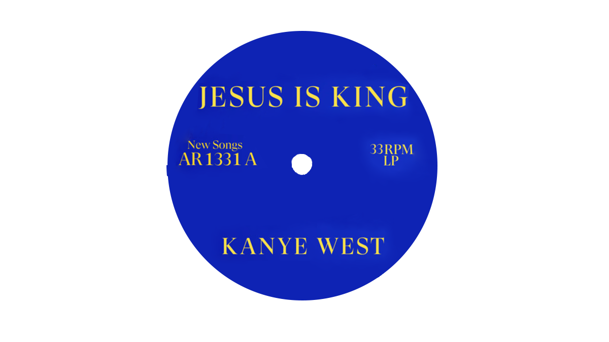 Kanye West / Jesus Is King LP Blue Vinyl –