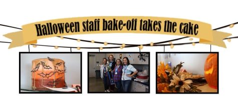 Halloween staff bake-off takes the cake