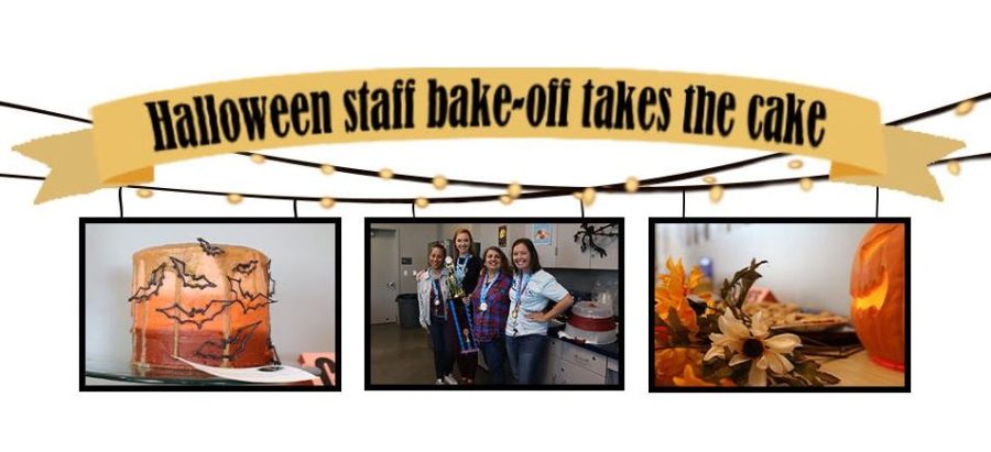 Lynbrook Staff Association (LSA), English teacher Andrew Seike and print center technician John Hott, decided to hold a Halloween Bake-Off on Oct. 30 for their monthly staff event in time for Halloween. 