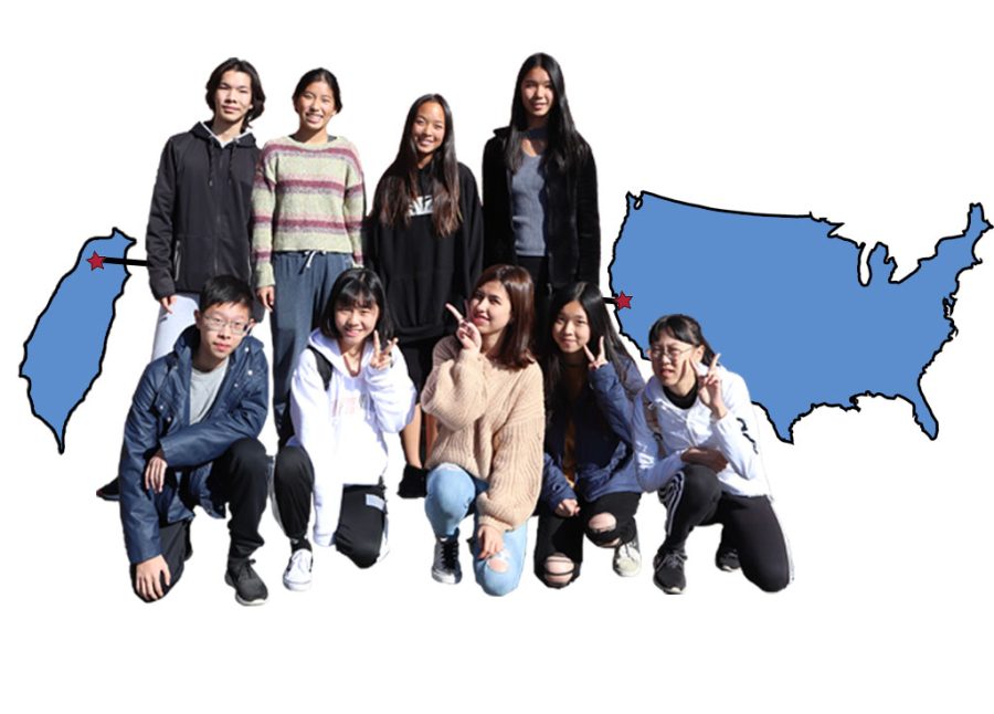 Taiwanese students explored Lynbrook with their hosts, accompanying them to their various classes and interacting with teachers and students throughout the three days.