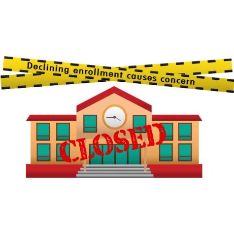 Declining enrollment causes concern