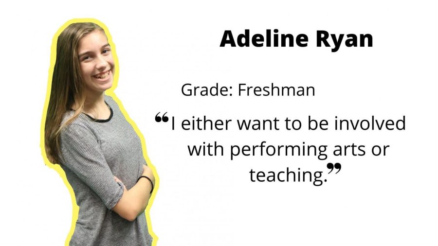 Freshman Adeline spreads positivity