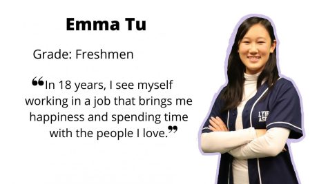 Freshman Emma Tu, Tu-wenty Tu-wenty Three Class President