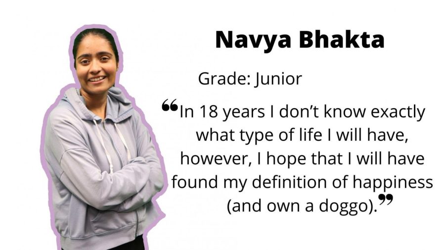 Junior Navya Bhakta on navigating through high school