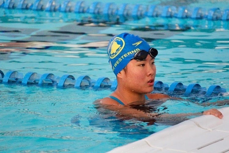 Alexa Kwan, 17, commits to swim at UC Davis and will study managerial economics as part of the university’s Class of 2025.