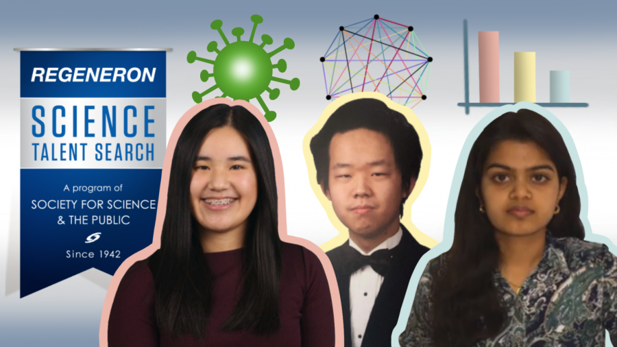 Seniors Claire Tang and Eshani Jha were named Regeneron STS finalists, with senior David Hu closely following as a semifinalist.