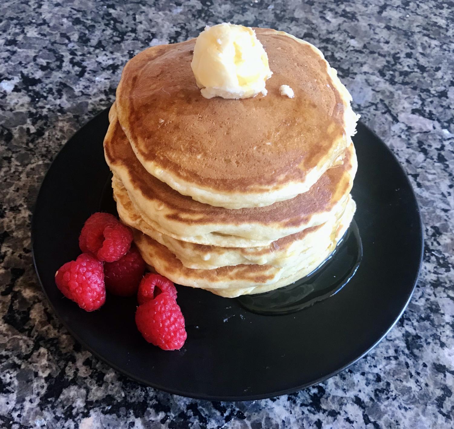 Soft & Fluffy Copycat Pancake Recipe Tastes Like IHOP (No Tipping Required), Breakfast