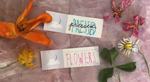 Celebrate spring with pressed flowers