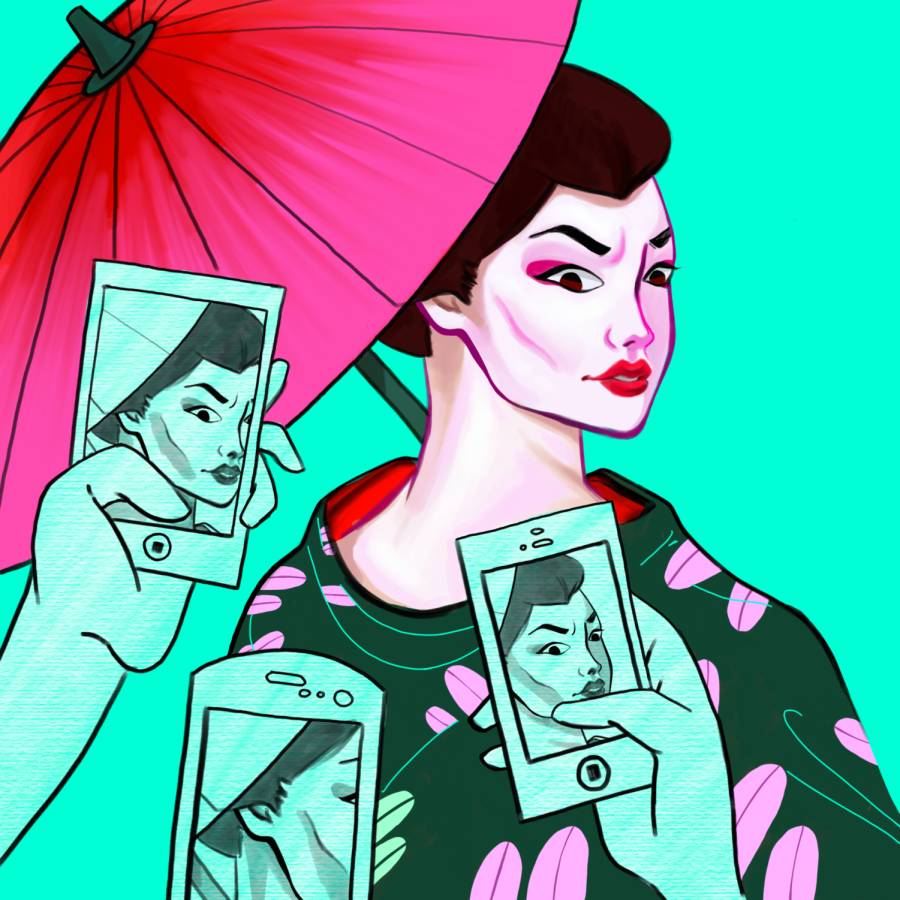 From legislation to dating preferences and media portrayals, Asian women have been stereotyped and objectified in what is known as the Asian Fetish. (Graphic Illustration by Christy Yu.)