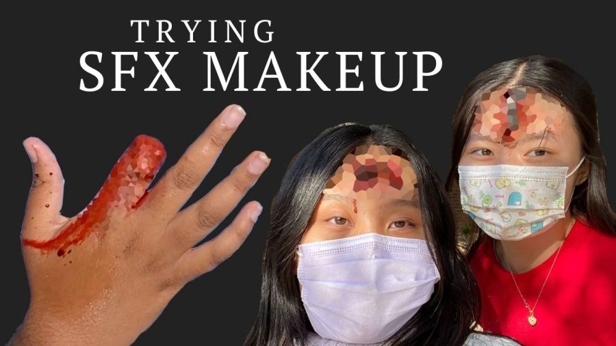Epic staffers try special effects makeup