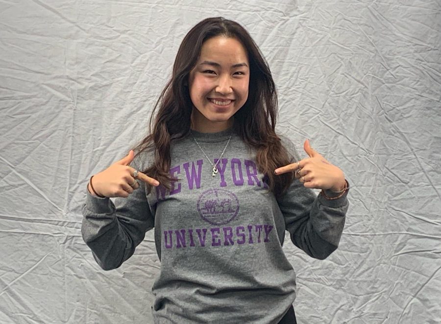 Senior Alyssa Meng will attend NYU as a track and field athlete.