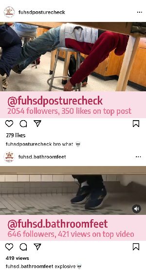 The humor and harm of school IG pages – the Epic