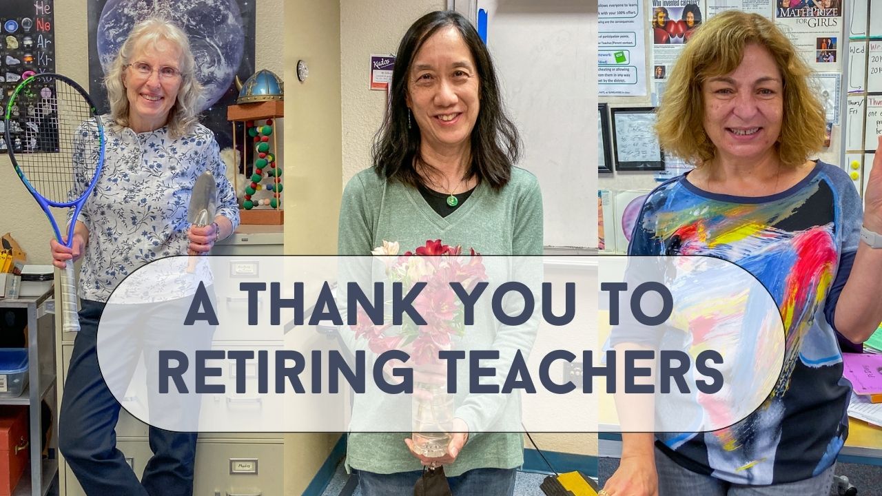 A “thank you” from students to retiring teachers – the Epic