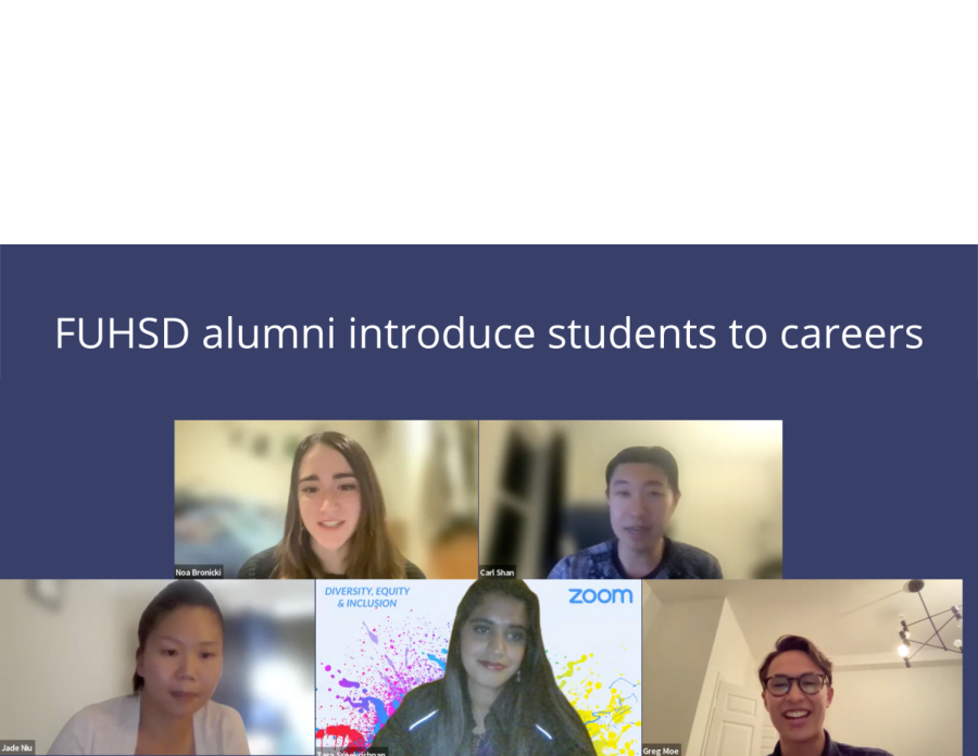 FUHSD+alumni+introduce+students+to+careers