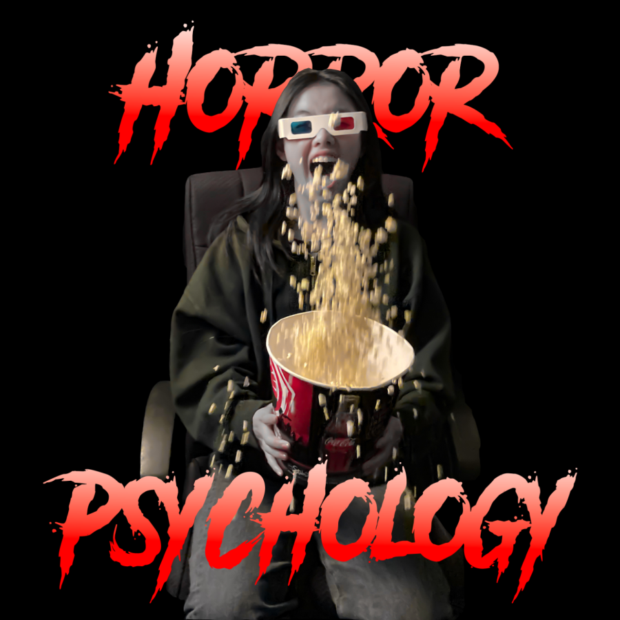 Horror psychology graphic