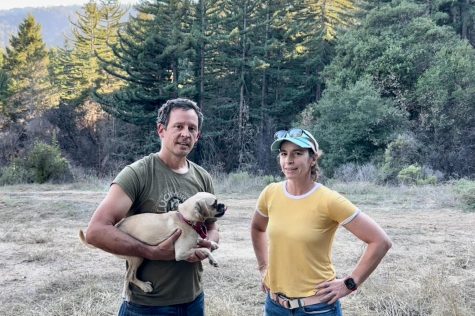 Jeremy and Kelly Dybdahl build their dream home on 40 acres of land in the Santa Cruz mountains.