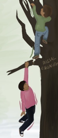 The climb towards racial equality is overshadowed by inter-minority racism and infighting.