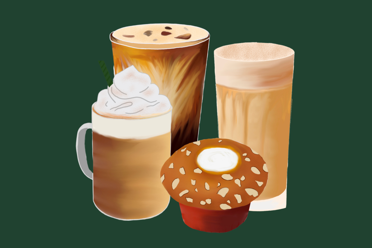 Plentiful choices from the limited-time fall menu at Starbucks. 