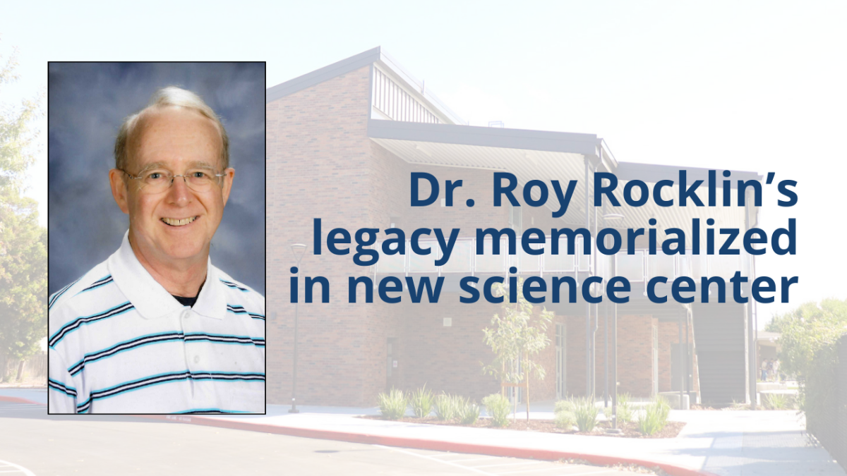 Officially opened on Oct. 27, the new science building in honor of Dr. Roy Rocklin was introduced to the public.