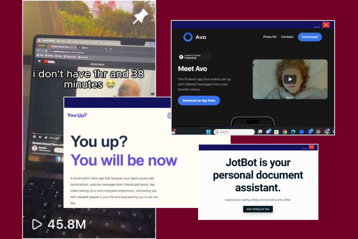 Alumnus Derrick Cais projects have started to take flight, under collaborative organization Slam Ventures. Their recent creation, Jotbot Ai, can be seen trending through Instagram Reels. Photos used with permission by Derrick Cai.