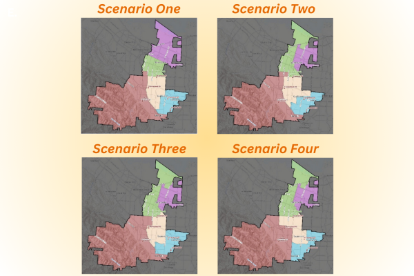 Four map scenarios have been drafted and are currently available to be voted on. The Board will use the community input to finalize the official Trustee Area Map for the November Elections.  
Photos used with permission from FUHSD CTAD and District Staff.