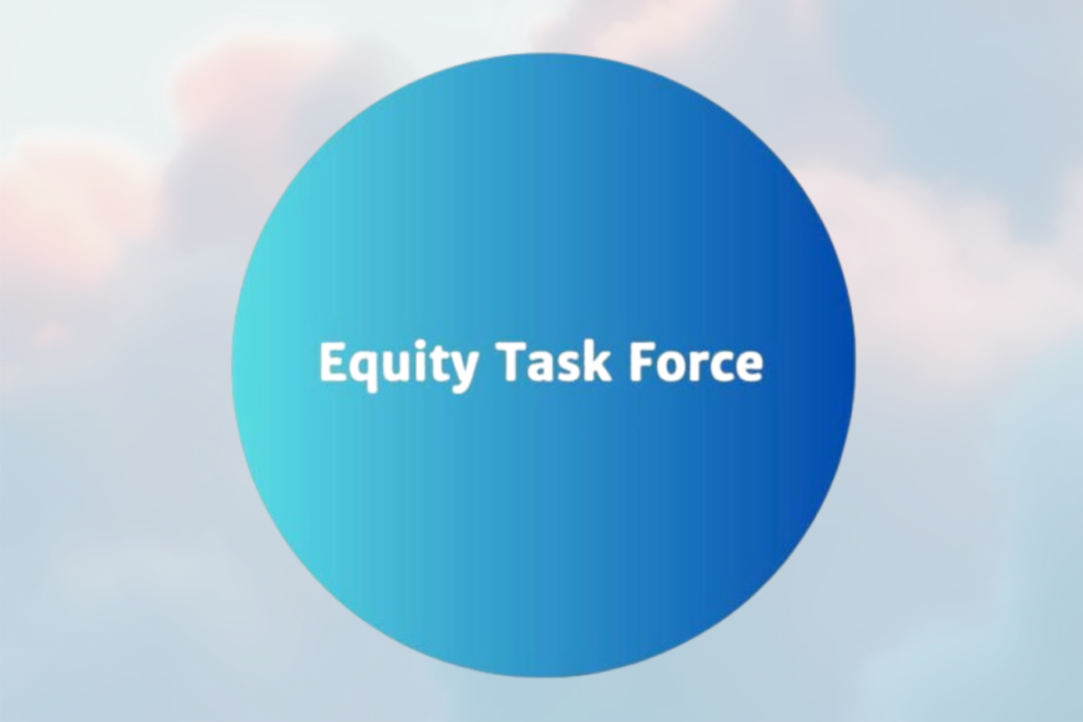Equity Task Force logo.