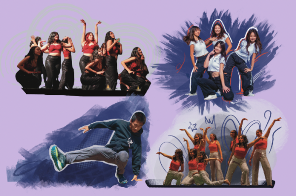 Different dance groups on campus perform during rallies, on campus events and larger events outside of school hours.