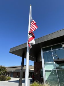 From Sep. 12-14, Lynbrook's American flag flew at half mast following President Trump's Presidential Proclamation.