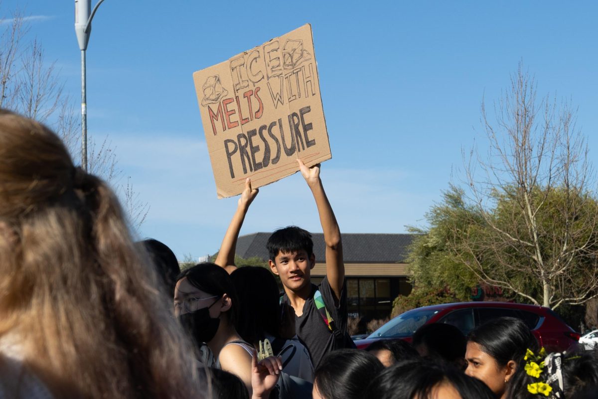 Students lead walkout to protest ICE