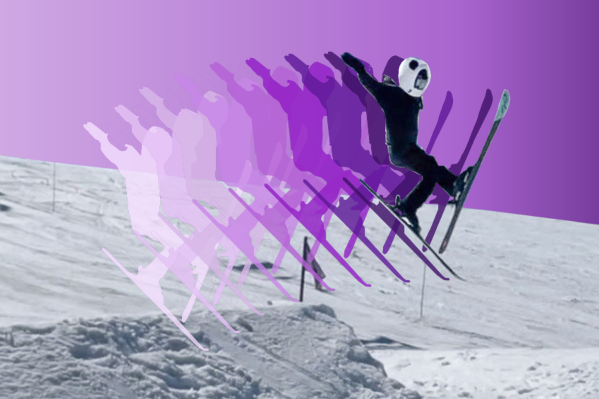 Emily Peng loves skiing for its excitement and freedom.