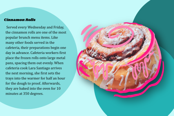 Students march through the lunch line daily, most giving no thought to how the food is made. Feeding a large student population is no easy feat, and cafeteria workers spend a significant amount of time and effort preparing menu items.