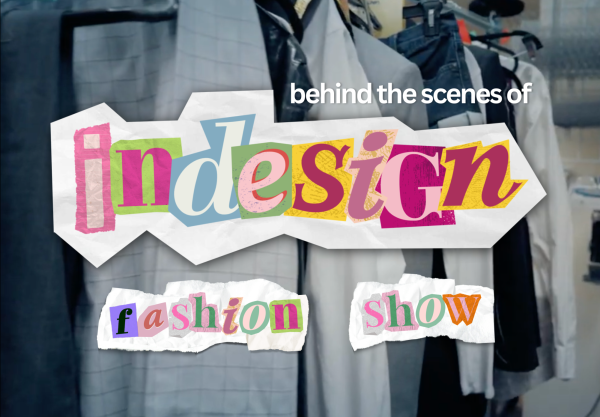 Behind the scenes of InDesign Fashion Show