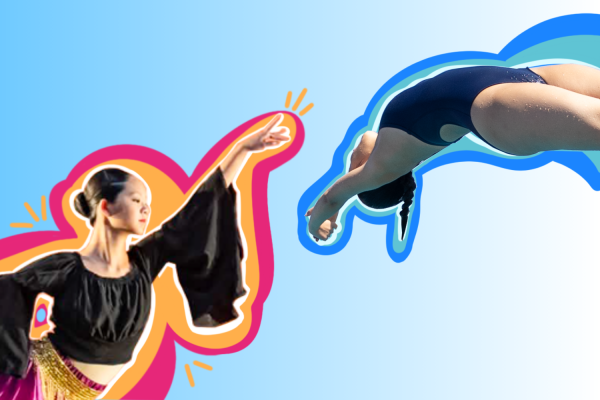 Junior Mengdi Xiong finds enjoyment and fulfillment in both ballet and diving