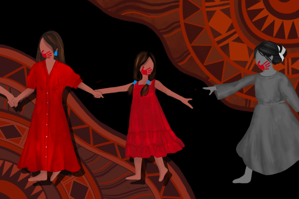 Donning red clothing and hanging crimson dresses in public places are a few of the ways Indigenous peoples memorialize their missing women and girls on May 5, National Missing and Murdered Indigenous Women’s Day.